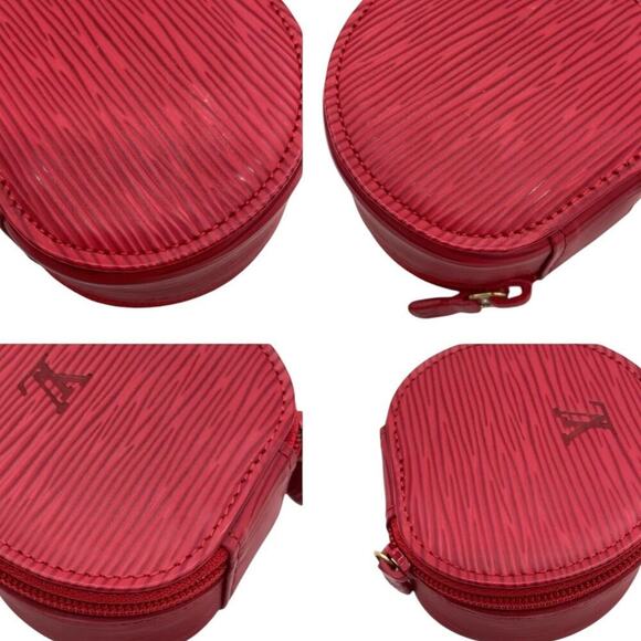 Louis Vuitton Epi Castilian Red Jewelry Case - Picture 9 of 13